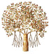 Brass Showpiece Wall Decor Tree 4.9Kg
