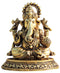 Brass 4.5 Inch Ganesh Idol 0.4Kg