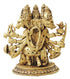 Panchmukhi Hanuman idol in Brass 720g