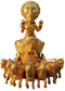 Brass Surya Dev Rath Idol 6.21Kg