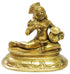 Pure Brass Makhan Krishna Statue 1.248Kg