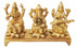 Brass Lakshmi Ganesh Saraswati Statue 0.61Kg