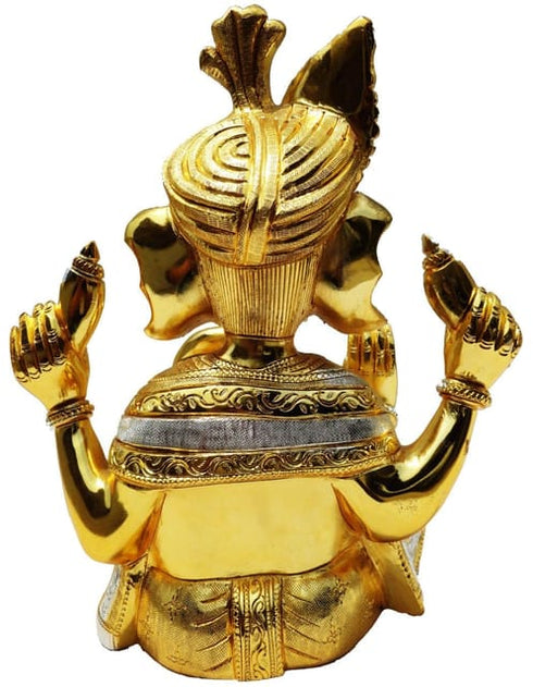 Brass Ganesh Ji God Idol Statue 7.016Kg