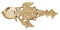 Brass Table Deepak 0.695Kg