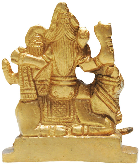 Brass Shiv Parivaar Small Idol Statue 0.272Kg