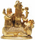 Brass Shiv Parivar Idol Statue 0.666Kg