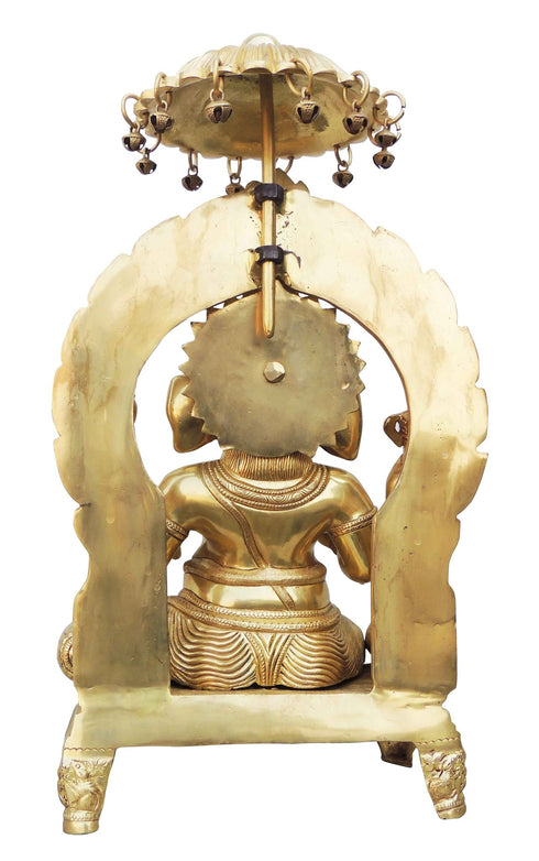 Brass Umberala Ganesh Ji Statue 11.4Kg