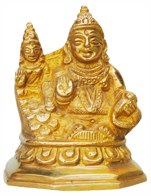 Brass Kuber Ji God Idol Statue 0.39Kg