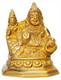 Brass Kuber Ji God Idol Statue 0.39Kg