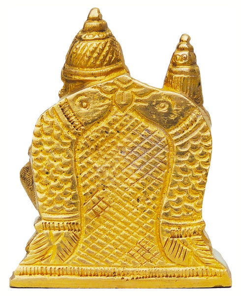 Brass Kuber Ji God Idol Statue 0.39Kg