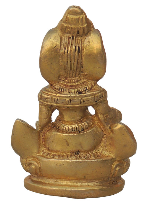 Brass Kuber Maharaja Statue 0.22Kg