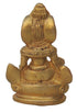 Brass Kuber Maharaja Statue 0.22Kg