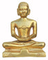 Brass Mahaveer Ji Statue 2.77Kg