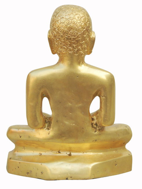 Brass Mahaveer Ji Statue 6.025Kg