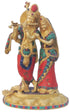 Brass Radhe Krishna Statue God Idol 10.44Kg