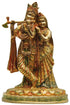 Brass Radha Krishna God Idol Statue 2.52Kg