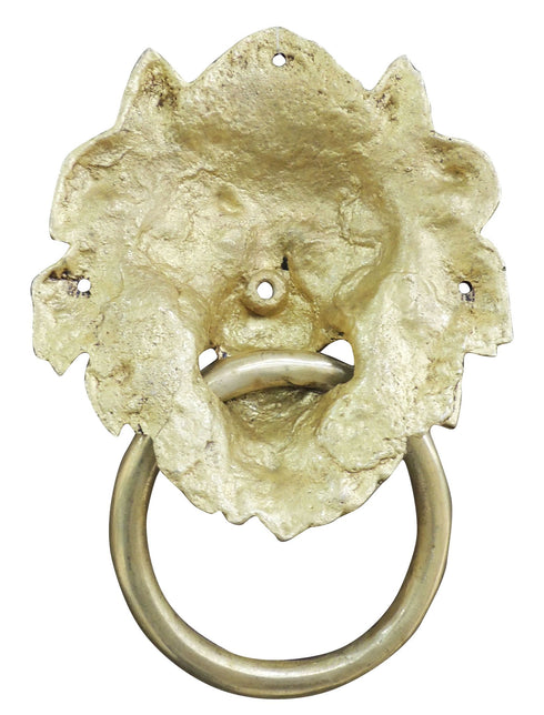 Brass Lion Door Knocker 0.88Kg