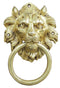 Brass Lion Door Knocker 0.88Kg