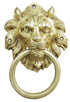 Brass Lion Door Knocker 0.88Kg