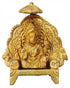 Brass Laxmi Ji With Chati Goddess Idol Statue 0.18Kg