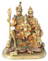 Brass Shiv Parivaar Idol Statue 8.538Kg