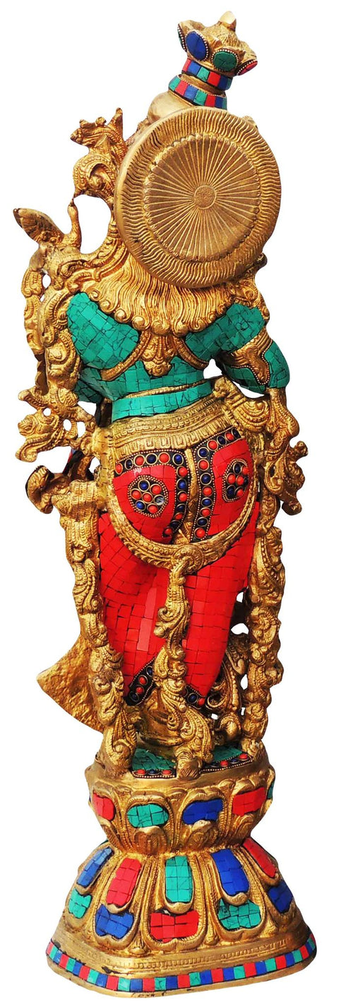 Brass Radha Ji Statue 16.67Kg