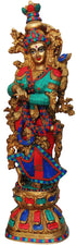 Brass Radha Ji Statue 16.67Kg