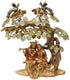 Brass Tree Radha Krishna Colour God Statue 6.952Kg
