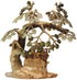 Brass Tree Radha Krishna Colour God Statue 6.952Kg