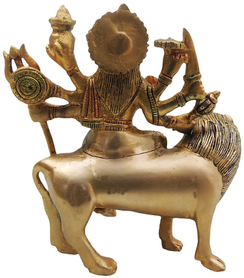 Brass Goddess Durga Superfine Idol 1.25Kg