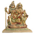 Brass Shiv Parivar Idol | Shiv Family Murti 6.9Kg