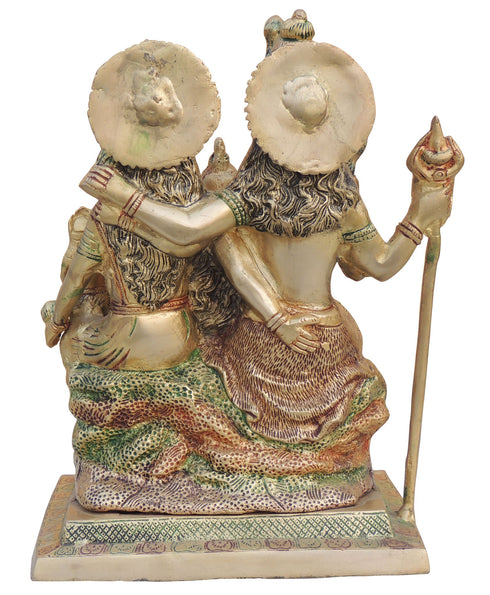 Brass Shiv Parivar Idol | Shiv Family Murti 6.9Kg