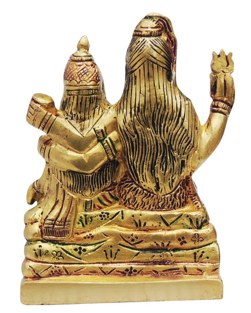 Brass Shiv Parivar Statue 1.1Kg