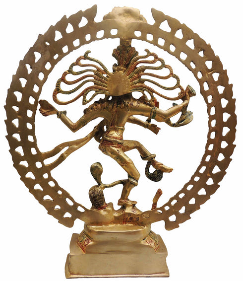 Brass Nataraj Statue 7.67Kg