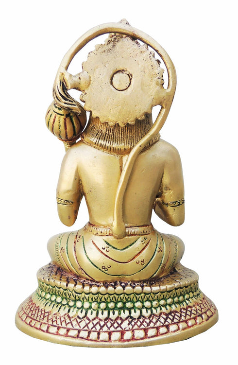 Brass Hanuman Ji Statue 1.6Kg