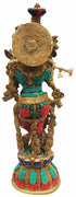 Brass Krishna Statue 6.23Kg