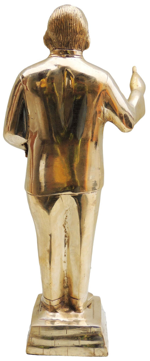 Brass Ambedker Standing Statue 2.98Kg
