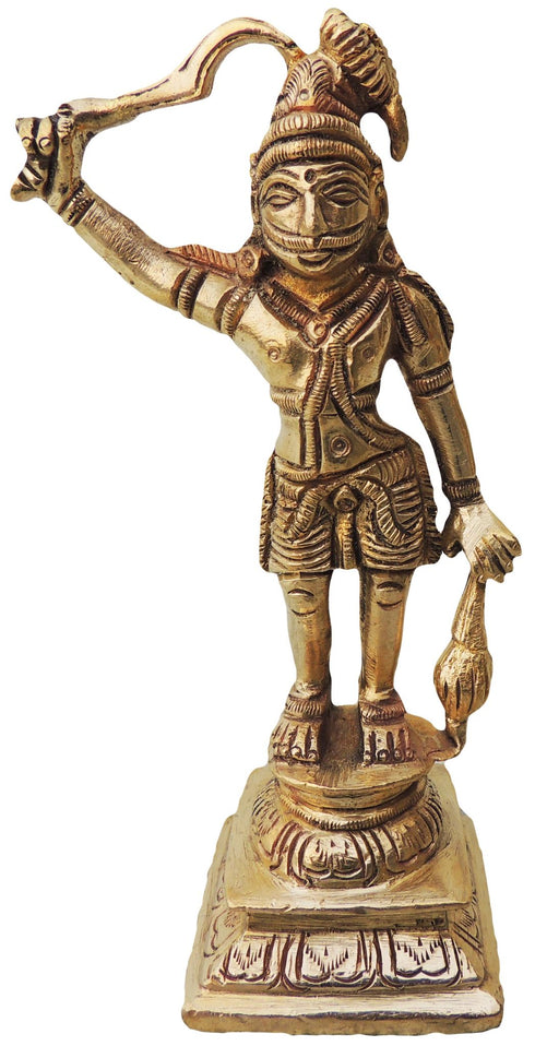 Brass Parshuram Statue 0.41Kg