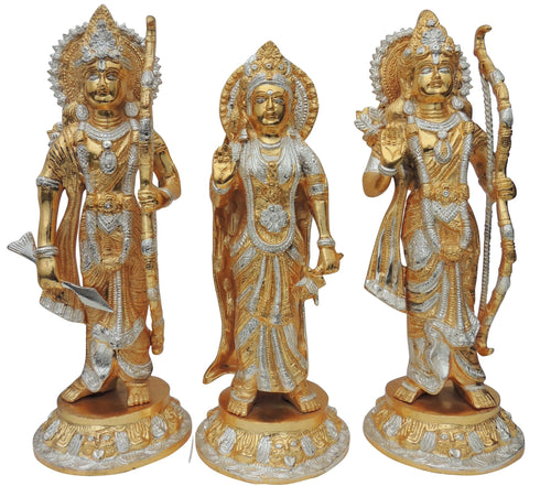 Brass Ram Darbar Statue 4.6Kg