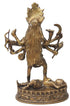 Brass Kali Maa Statue 5Kg