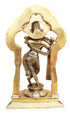 Brass Krishna Standing Darbar Sf Antique 5.24Kg