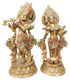 Brass Radha Krishna God Idol Statue 6.12Kg