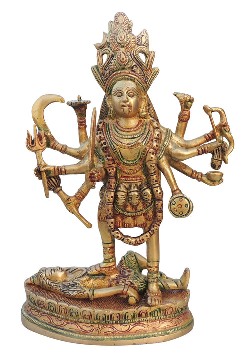 Brass Kali Maa Statue 2.8Kg