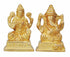 Brass Laxmi Ganesh Pair God Idol Statue 0.4Kg