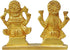 Brass Laxmi Ganesh One Same Base God Idol 0.16Kg
