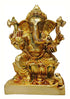 Brass Ganesh Ji God Idol Statue 4.093Kg