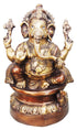Brass Ganesh Ji Statue 11.715Kg