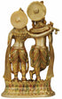 Brass Radha Krishna Statue 4.48Kg