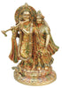 Brass Radha Krishna Statue 5.8Kg