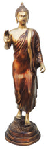 Brass Standing Budha Statue 9.4Kg
